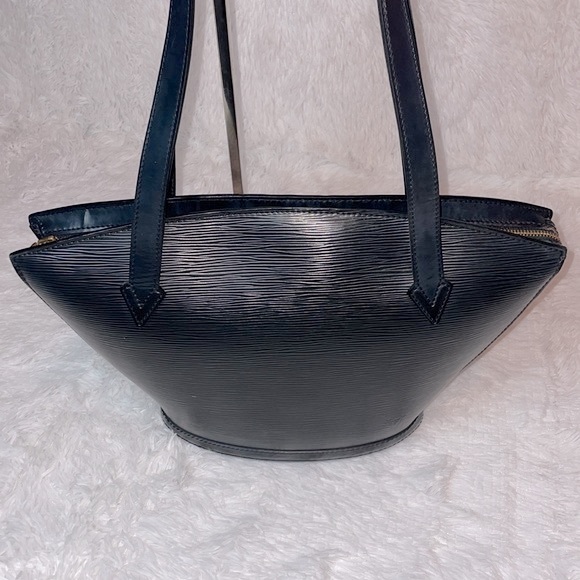 Louis Vuitton Vintage Black Epi Leather Saint Jacques Long Strap PM Tote Bag - Picture 8 of 16